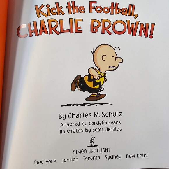 Lot of 4 Kohls Cares Peanuts Hardcover Books Charlie Brown Christmas Snoopy - Picture 6 of 11